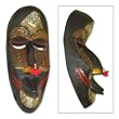 Wood mask, 'Village Mediator' Wood mask, 'Village Mediator'