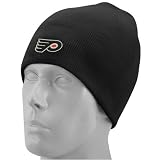 Reebok Philadelphia Flyers Black Basic Logo Knit Beanie