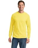 Port & Company Mens Long Sleeve Essential T-Shirt. PC61LS