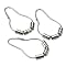 Power Glide Shower Curtain Hooks