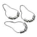 Power Glide Shower Curtain Hooks