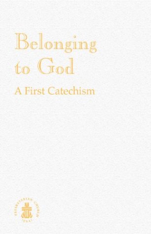Cover image : Belonging to God: A First Catechism