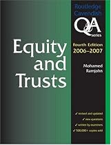 Equity and Trusts Q&A 2006-2007 (Questions & Answers)