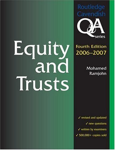Equity and Trusts Q&A 2006-2007 (Questions & Answers)