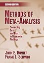 Methods of Meta-Analysis: Correcting Error and Bias in Research Findings
