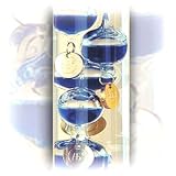17 Galileo Thermometers - Blue Spheres - Made in Germany