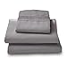 Where the Polka Dots Roam Microfiber Easy Care Luxury Sheet Set, Twin, Gray