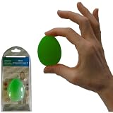 Hand Exercise Squeeze Ball Egg, Shaped Medium Resistance - Green
