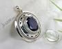 DAZZLING !! Designer Sterling Silver Brilliant Alexandrite Pendant