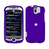 Premium Purple Rubberized Snap-On Cover Hard Case Cell Phone Protector for HTC myTouch 3G Slide