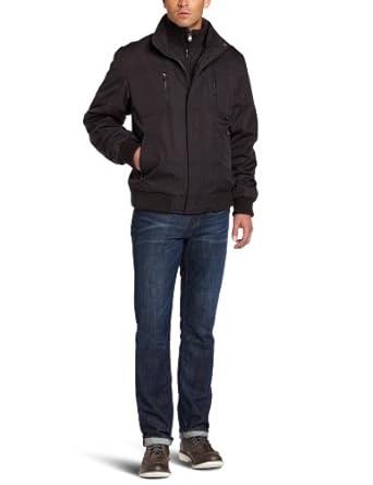 Calvin klein men's classic rip stop bomber jacket Clearance