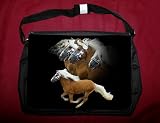 Eigenschaften Das Tierporträt  / Kollegtasche, Tasche Haflinger, Pferd, Pferde