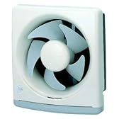 日本電興 一般換気扇(羽根径25cm/連動式) ホワイト HG-25K