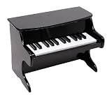 Piano laqu� noir pour enfants - 41 cm x 30 cm x 24 cm