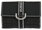 Givenchy Black Leather and Fabric French Purse 69640209BK