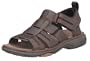 Clarks Men's Merrimack Sandal, Brown Oily Leather, 10 M