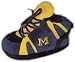 ComfyFeet Michigan Wolverines Baby Slippers