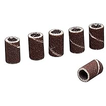 Dremel 438 1/4" 120 Grit Sanding Bands 6 Pack