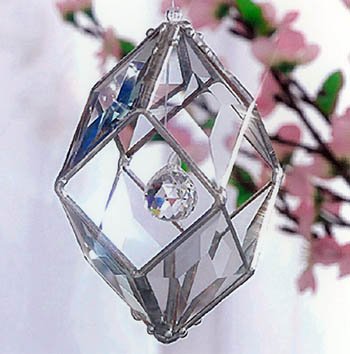 Rainbow Dancer Crystal Ice Rainbow Maker Glass Prism Suncatcher