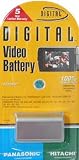 3000mAh Li-Ion replacement for Panasonic CGR-D28/Hitachi DZBP-32 batteries