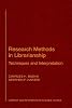 Research methods in librarianship : techniques and interpretation by  Charles H Busha;&nbsp;Stephen P Harter 