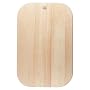 T&G Large Rectangular Chopping Board in Hevea.Wood.46x30.5cm