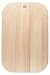 T&G Rectangular Chopping Board in Natural Hevea Wood, Large