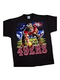 San Francisco 49ers Adult 3 Point Stance Print T-Shirt.