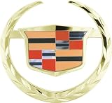 Bully CR-141G Gold Cadillac Escalade Logo Hitch Cover