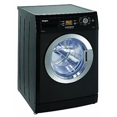 Blomberg WNF 74461 ZC Waschmaschine / A-20%AB / 1400 UpM / 7 kg / 1.05 kWh / 49 Liter / AquAvoid+TM / piano black mit Chromt�r