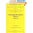 Classical Recursion Theory: The Theory of Functions and Sets of Natural Numbers, Vol. 2 (Studies in Logic and the... by P. Odifreddi