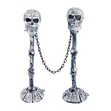 33 Skull Fence Posts