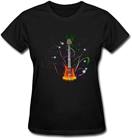Onleya Women's Guitar Logo T-shirt M Black
