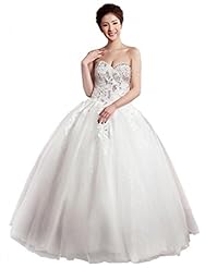 Plus Size Strapless Tulle Sweetheart Applique Lace-Up Sequined Backless Illusion Floor Length  Elbow Length Sleeves  Ball Gown  Dress