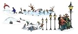 Lampposts, Carolers & Winter Fun Props Party Accessory (1 count) (9/Pkg)