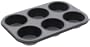 Chicago Metallic Gourmetware Nonstick 6-Cup Muffin Pan