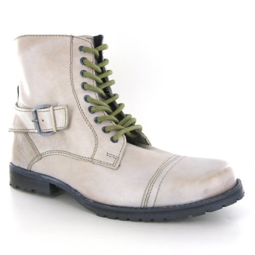 Bronx Baron 43544 Birch Leather Herren Boots Size 42 EU