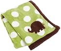 Carters Snuggle Me Boa Blanket, Green