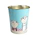Kitchen & Housewares : Charlie And Lola Blue Metal Waste-Paper Bin