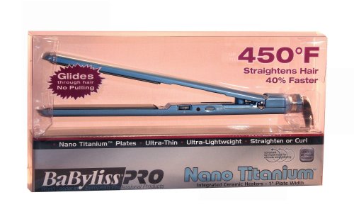 Babyliss Pro BABNT3072 Nano Titanium Ceramic Ionic Iron, 1