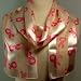 Breast Cancer Awareness: Pink Ribbon Scarf - Ivory
