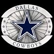Dallas Cowboys Oversized Belt Buckle - NFL Football Fan Shop Sports Team Merchandise