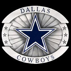 Dallas Cowboys Oversized Belt Buckle - NFL Football Fan Shop Sports Team Merchandise