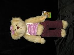 Ganz 14" Welcome To Bear Town "Ahsley" In Cords Plush Toy