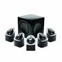 Mirage MX 5.1-Channel Miniature Home Theater Speaker System (Set of Six, Black)