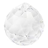 Large Crystal Ball Prism Pendant Suncatcher 40mm