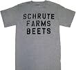 The Office Schrute Farm Beets Gray T-shirt Tee