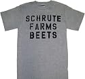 The Office Schrute Farm Beets Gray T-shirt Tee