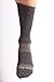 INCREDIWEAR Trek Socks Crew, Charcoal/Green, Medium, 0.03 Pound