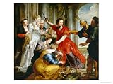 Achilles Discovered by Ulysses Among the Daughters of Lykomedes at Skyros Giclee Poster Print by Peter Paul Rubens, 12x16